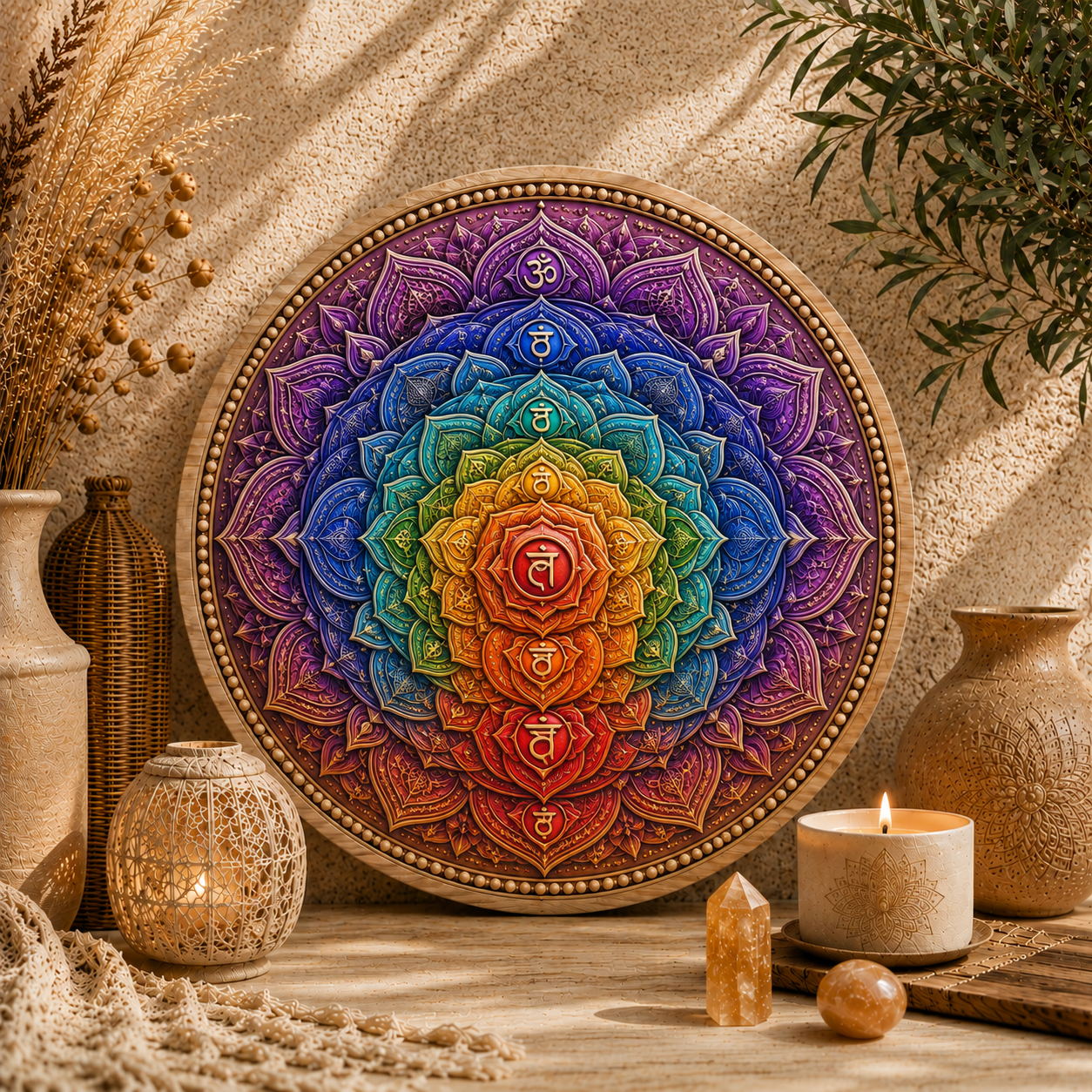 The Seven Chakras and Their Colours