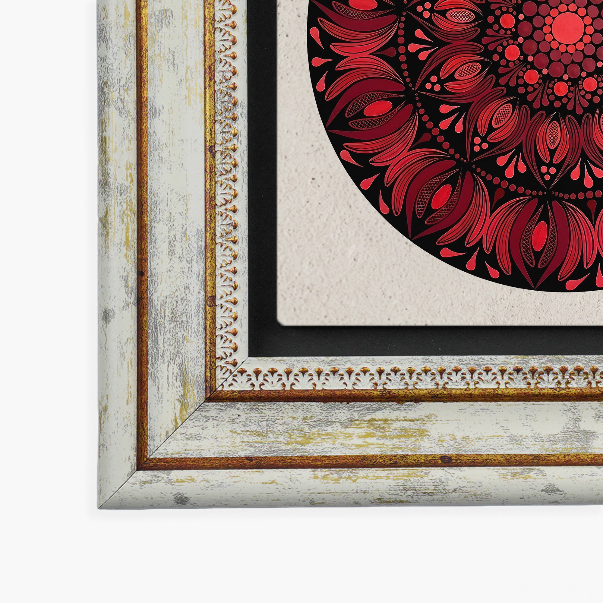 Shahmaran Botanical Mandala Trio Wall Art