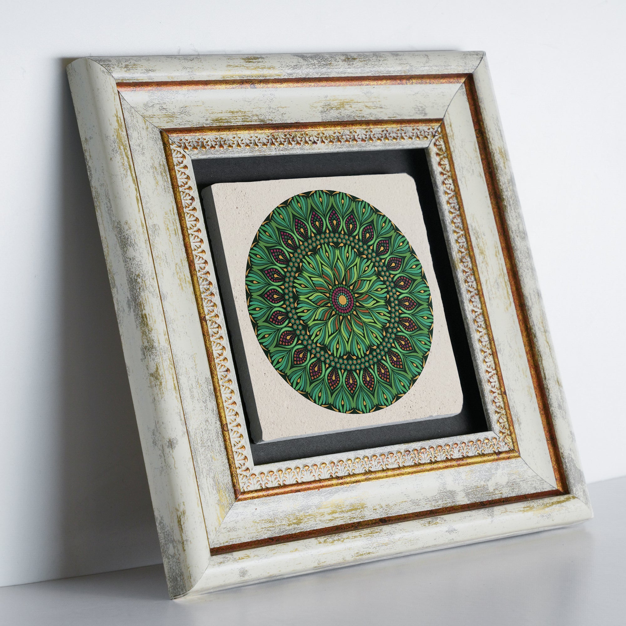 Sun, Nature, Dragon Mandala Trio Wall Art