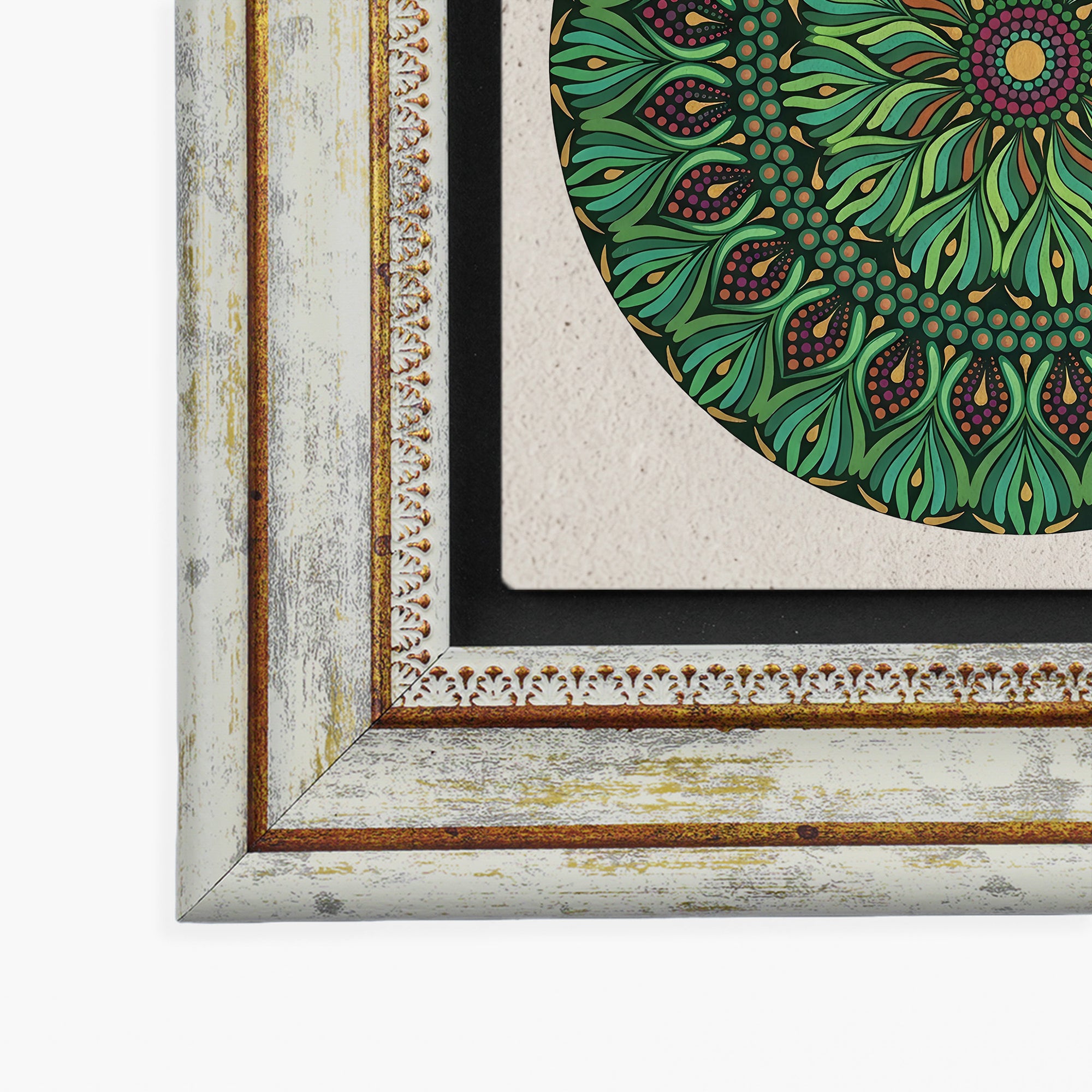 Sun, Nature, Dragon Mandala Trio Wall Art